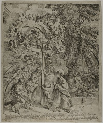 De droom van Sint Jozef door Pietro Testa