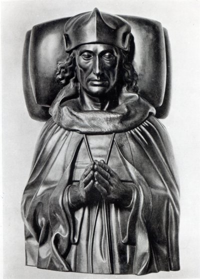 Beeld van Hendrik VII in Westminster Abbey (goud) door Pietro Torrigiano