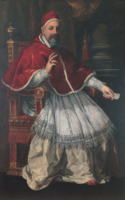 Paus Urbanus VIII, ca. 1624-27 door Pietro da Cortona