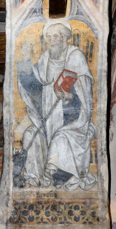 Sint Bernardus van Clairvaux, abt door Pietro da (15th century) Saluzzo
