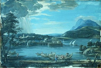 De Roeping van SS. Peter en Andrew door Pietro da (after) Cortona