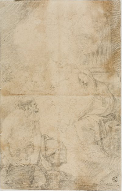 Aanbidding van de Herders door Pietro da Cortona