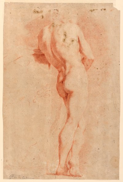 Figurale Studie door Pietro da Cortona