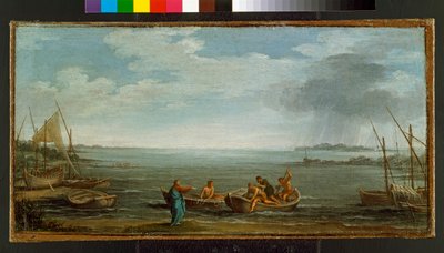 De roeping van St. Peter en St. Andrew, c.1626-30 door Pietro da Cortona
