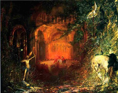 Parzifal en de Ridders van de Heilige Graal, c.1902 door Pinckney Marcius Simons