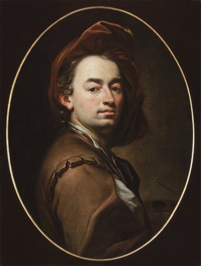 Zelfportret door Pitr Brandl