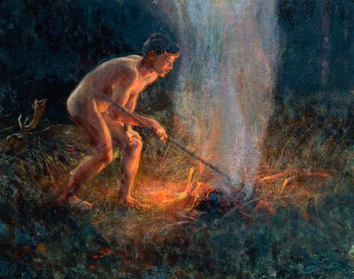 Rookkolom door Plinio Nomellini