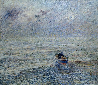 Zee van Genua door Plinio Nomellini