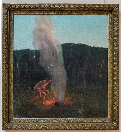 De rookkolom door Plinio Nomellini