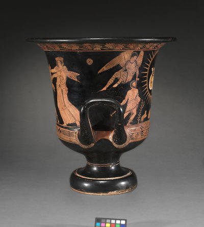 Lucanische Calyx-Krater door Policoro Painter