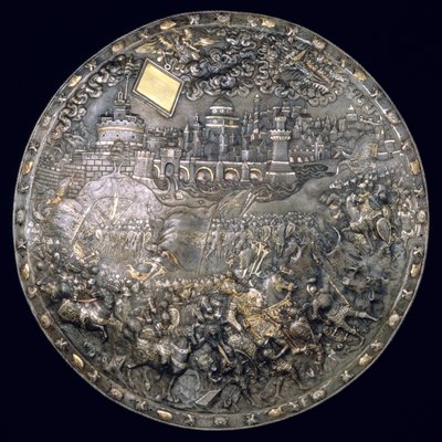 Fortune Telling Shield van koning Jan III Sobieski door Polish School