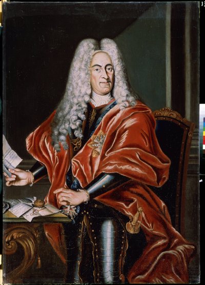 Portret van een aristocraat door Polish School