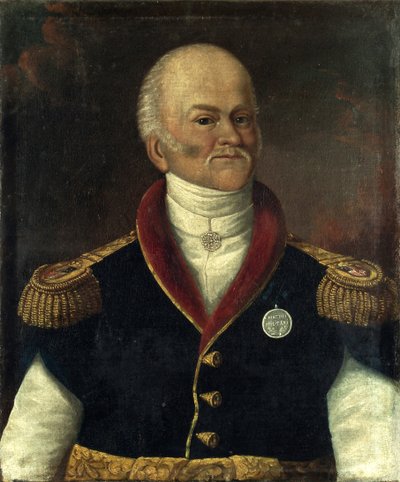 Portret van generaal Ksawery Franciszek Krasicki (1774-1844) door Polish School