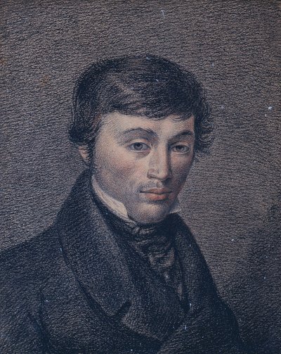 Portret van Adam Bernard Mickiewicz door Polish School