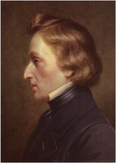 Portret van Frederic Chopin door Polish School