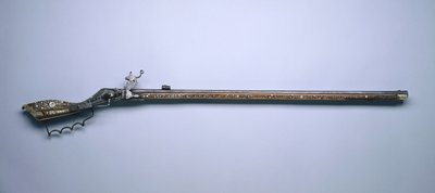Tschinki, wielslot jachtgeweer, ca. 1630-50 door Polish School