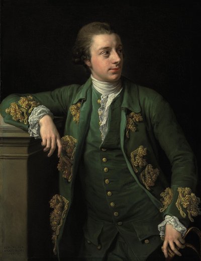 Portret van Thomas Fortescue door Pompeo Batoni