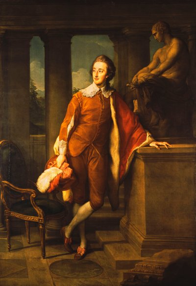 Portret van Anthony Ashley-Cooper, 5e graaf van Shaftesbury door Pompeo Girolamo Batoni