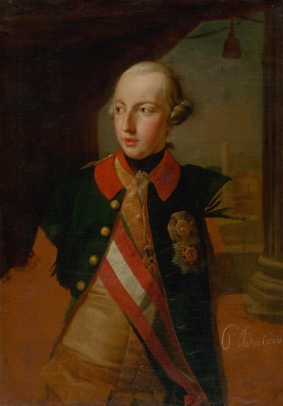 Portret van Keizer Jozef II 1741-1790, 1769 door Pompeo Girolamo Batoni