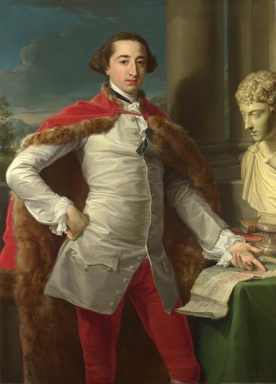 Portret van Richard Milles van Nackington, 1760s door Pompeo Girolamo Batoni