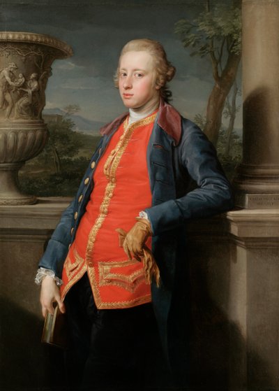 Portret van William Cavendish, 5e Hertog van Devonshire door Pompeo Girolamo Batoni