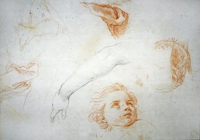 Studies voor de extase van St. Catharina van Siena door Pompeo Girolamo Batoni