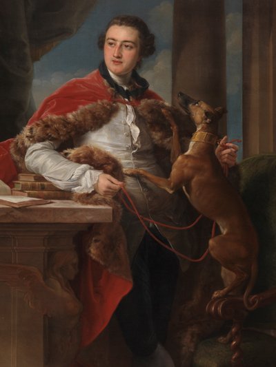 De 7e Graaf van Northampton, voor 1787 door Pompeo Girolamo Batoni