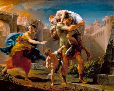 Onbekend Schilderij door Pompeo Girolamo Batoni