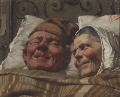 Het Gouden Huwelijk, ca. 1890 door Pompeo Massani