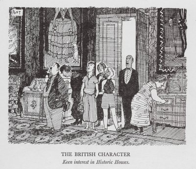 Het Britse Karakter, Grote interesse in Historische Huizen door Pont (1908 40)