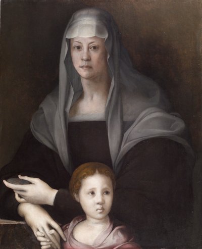 Portret van Maria Salviati de