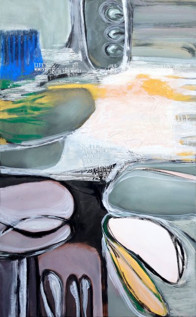 Dynamische abstracte vormen door Poonam Choudhary