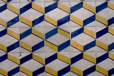 Azulejos ontwerp in het Baixas-gebied door Portuguese School