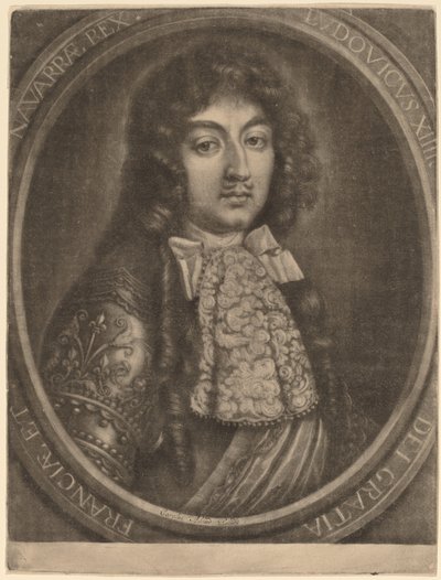 Lodewijk XIV door Possibly Carel Allard