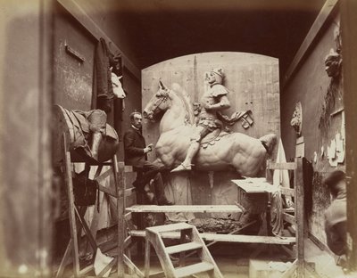 [Emmanuel Frémiet], jaren 1880-90 door Possibly by Edmond Bénard