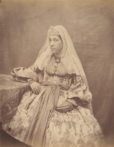 [Armeense vrouw van Teheran], 1840s-60s door Possibly by Luigi Pesce.