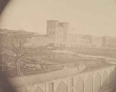 [Gezicht op Kermanshah, Hoofdstad van Koerdistan], 1840s-60s. door Possibly by Luigi Pesce.