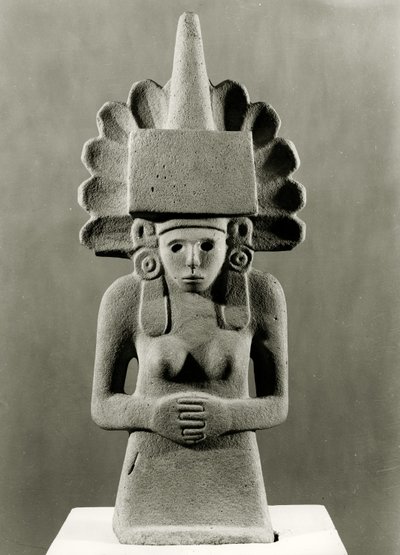 Centeocihuatl, godin van maïs, Huasteeks, ca. 1000-1250 door Pre Columbian