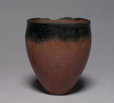 Zwart-Top Beker, 4500-3000 v.Chr. door Predynastic Period Egyptian