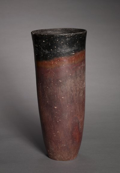 Zwart-Topped Beker, ca. 4000-3500 v.Chr. door Predynastic Period Egyptian