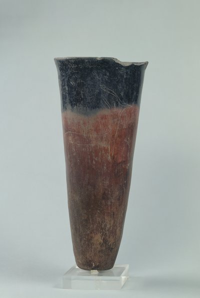 Zwart-top vaas, Naqada I-II Periode door Predynastic Period Egyptian
