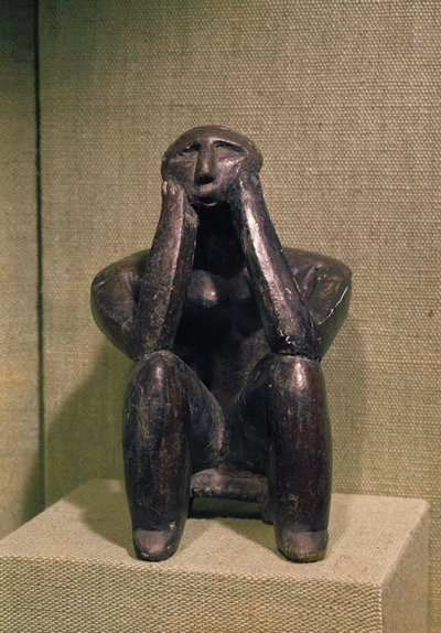 Denker van Cernavodă, Hamangia Cultuur, ca. 5000 v.Chr. door Prehistoric