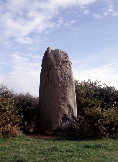 Menhir op het schiereiland van Rhuys (56) door Prehistoric Prehistoric