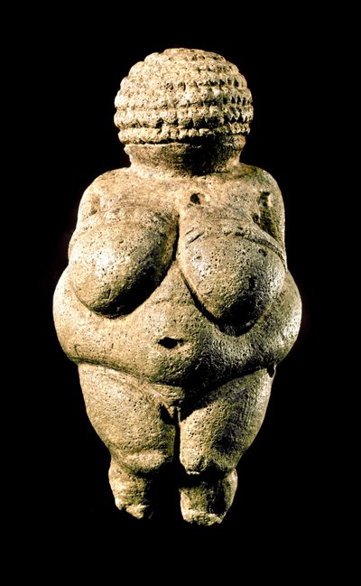 Prehistorische kunst: De Venus van Willendorf door Prehistoric Prehistoric