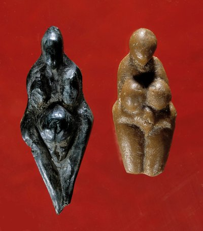 Prehistorische kunst: Venusbeeldje door Prehistoric Prehistoric