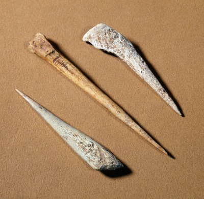 Prehistorie: botperch uit het Paleolithicum door Prehistoric Prehistoric