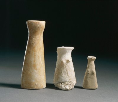 Prehistorie: vrouwelijke idolen van de site van Los Millares (Almeria) door Prehistoric Prehistoric