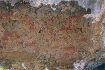 Wilde dieren (rotschildering) door Prehistoric Prehistoric