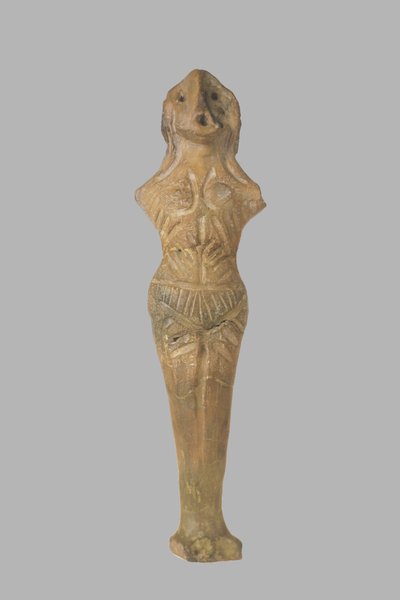 Vrouwelijke Figurine, 3950-3500 v.Chr. door Prehistoric Russian Culture