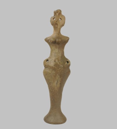 Vrouwelijke Beeldje, 3950-3500 v.Chr. door Prehistoric Russian Culture